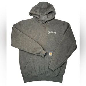 Carhartt Hoodie Pullover Men’s Small Gray Original Fit Sweatshirt K121